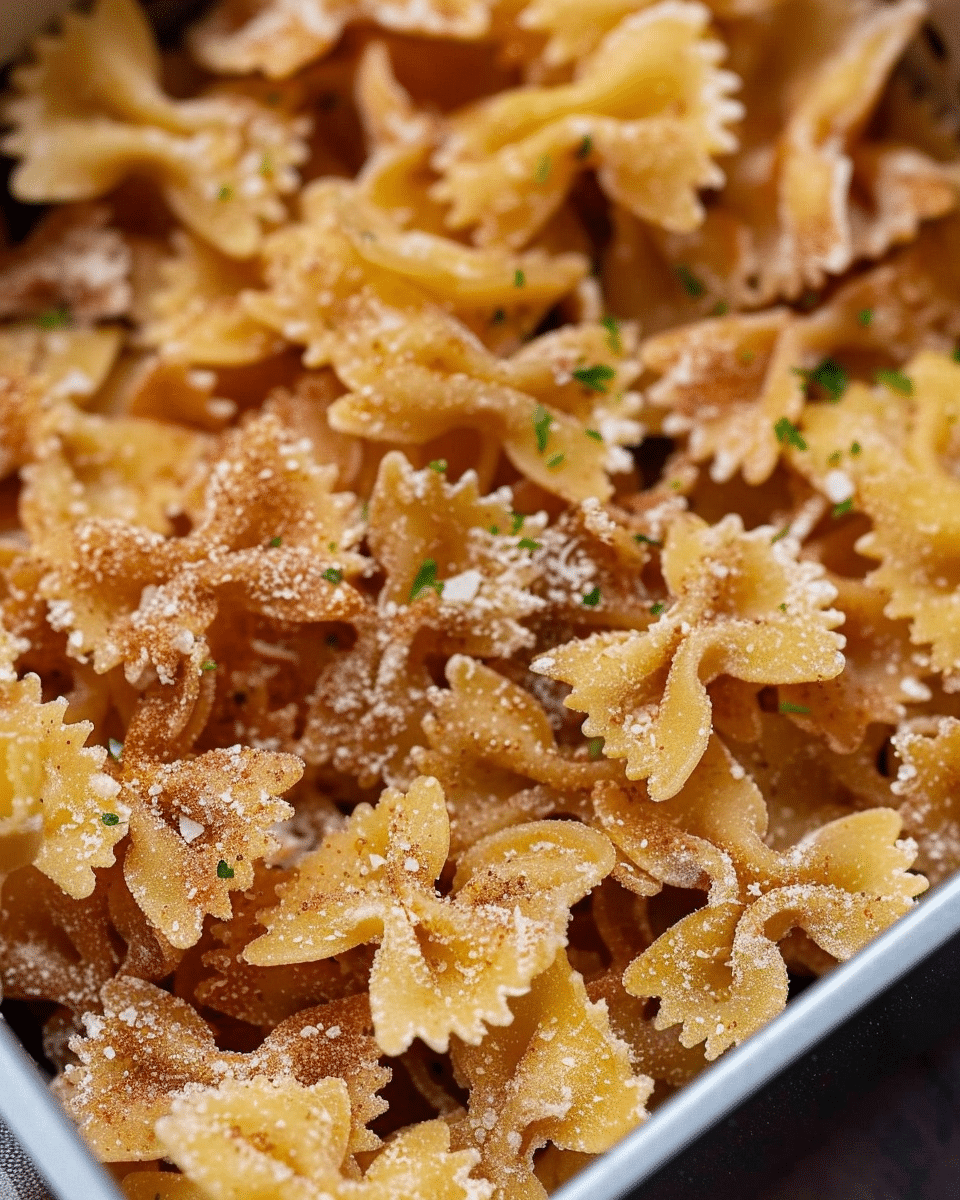 Air Fryer Pasta Chips