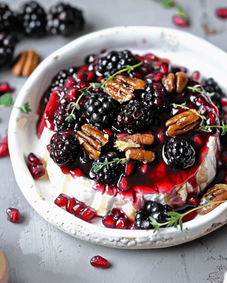 Blackberry Baked Brie