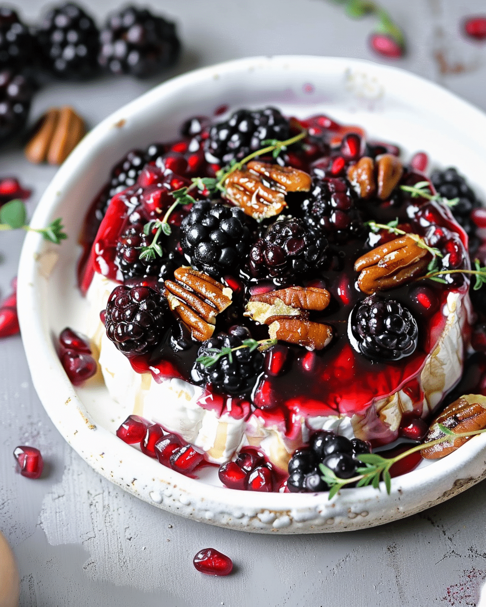 Blackberry Baked Brie