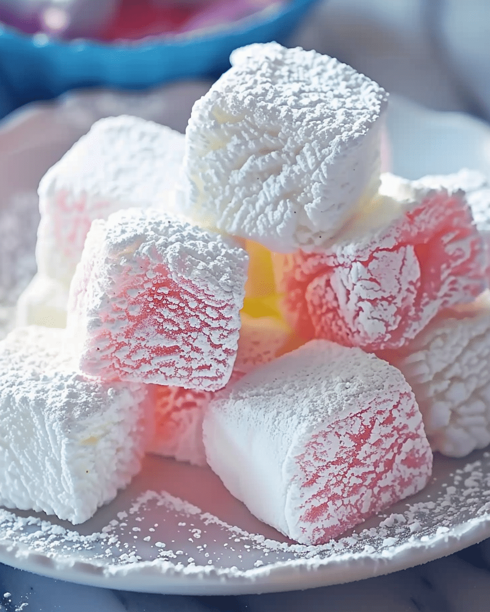 Cotton Candy Marshmallows
