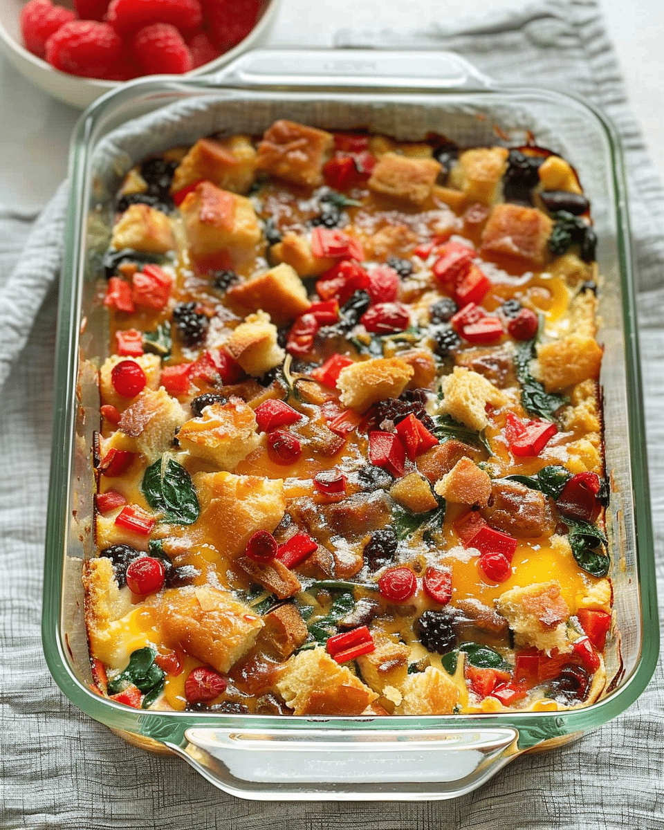 Overnight Breakfast Casserole Recipe