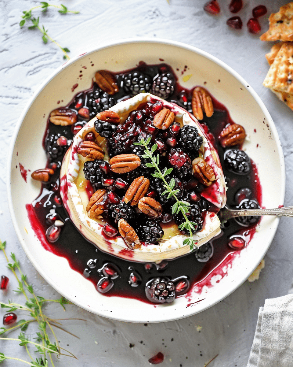 Blackberry Baked Brie