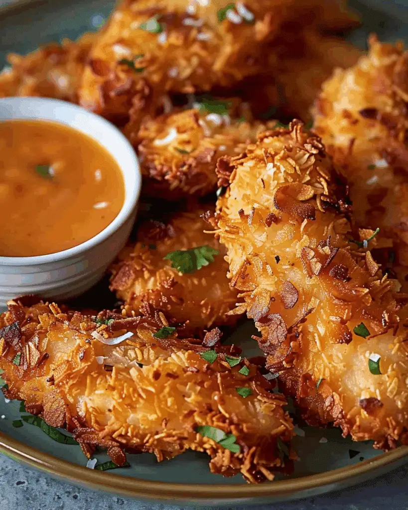 Coconut Chicken with a Zesty Bang Bang Sauce