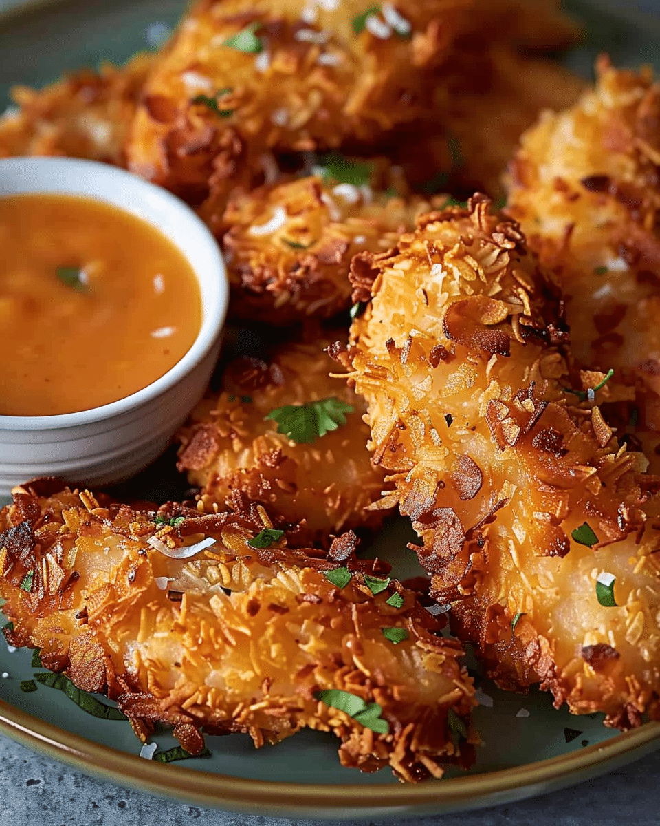 Coconut Chicken with a Zesty Bang Bang Sauce