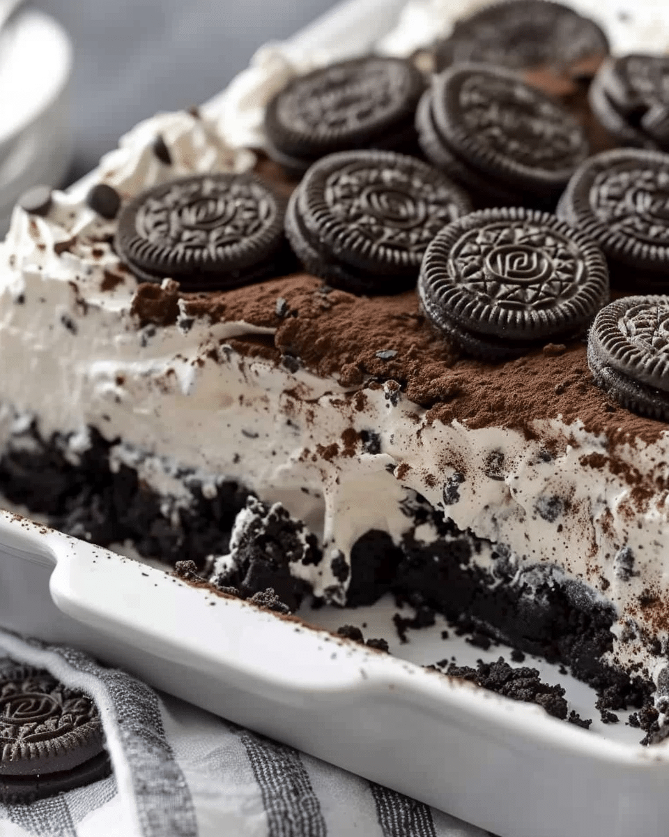 Oreo Lasagna