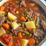 My Mom's Old-Fashioned Vegetable Beef Soup
