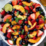 Summer Peach Fruit Salad