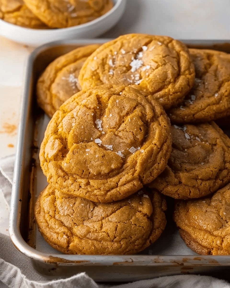 Chewy Maple Pumpkin Cookies