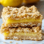 Lemon Oatmeal Crumble Bars