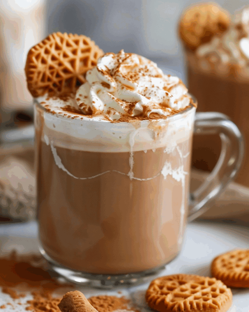 Biscoff Hot Chocolate