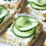 Mini Cucumber Sandwiches