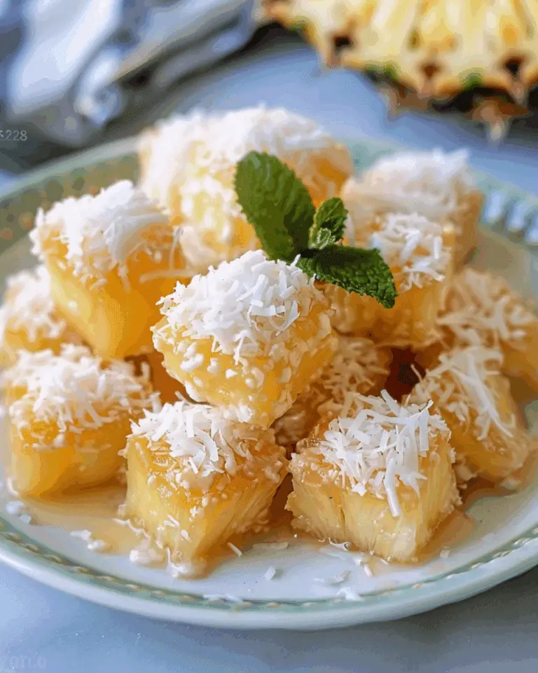 Coconut Pineapple Bites