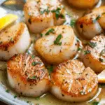 Perfect Pan Seared Scallops