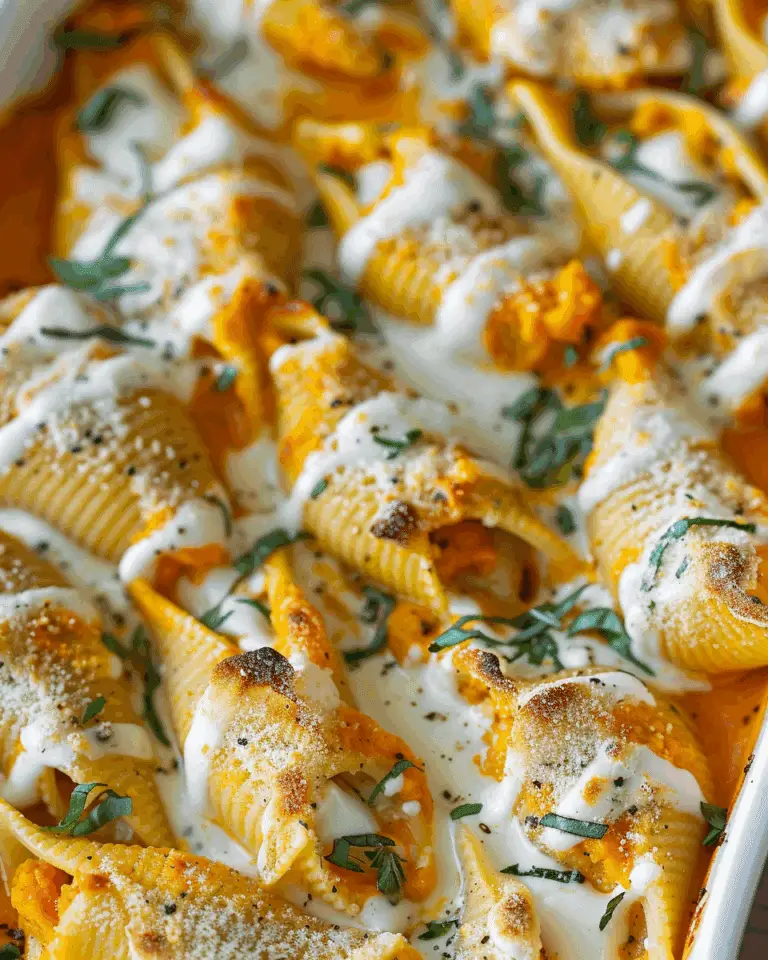 Pumpkin Stuffed Shells