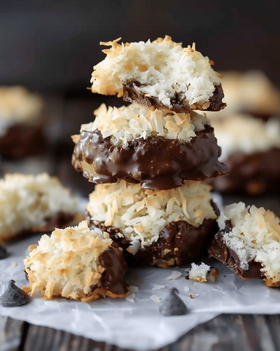Coconut Chocolate Chip Macaroons