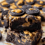 Peanut Butter Oreo Brownie Bars