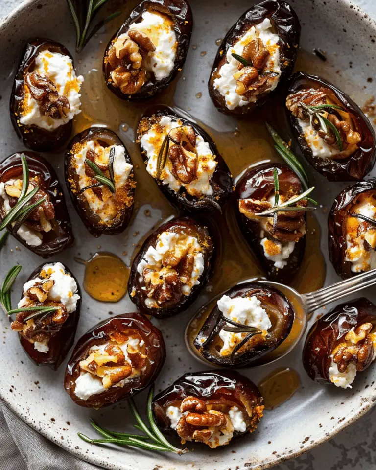 Roasted Stuffed Dates