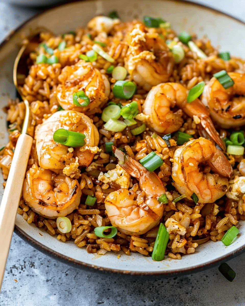 Spicy Shrimp Fried Rice