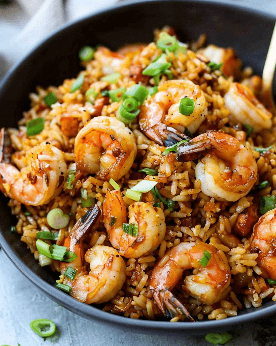 Spicy Shrimp Fried Rice