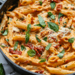 Vegan Creamy Sun-Dried Tomato Pasta Recipe
