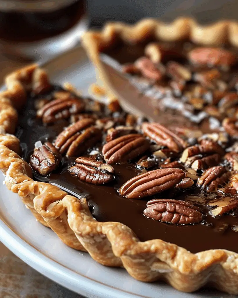 Texas Chocolate Pecan Pie
