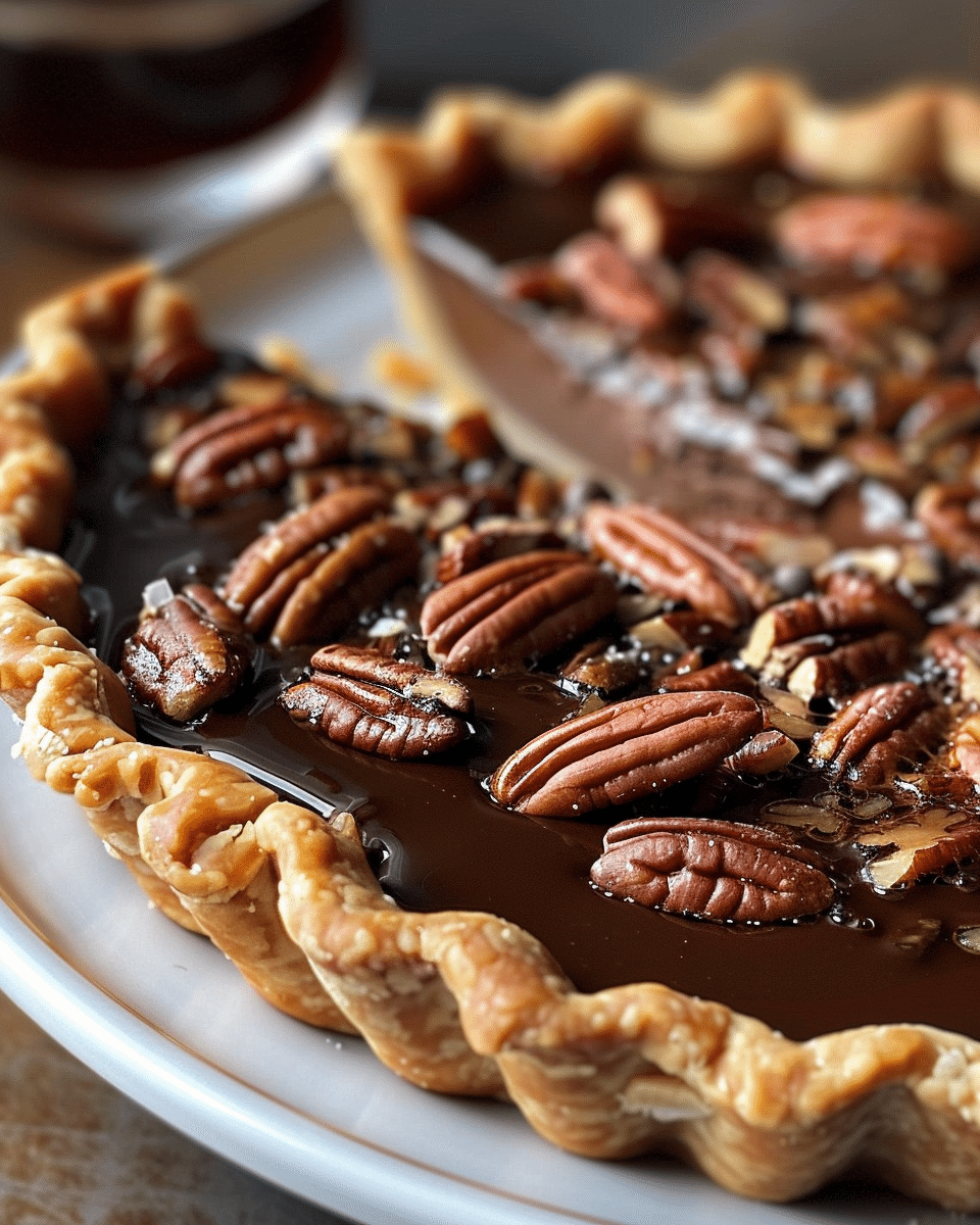 Texas Chocolate Pecan Pie
