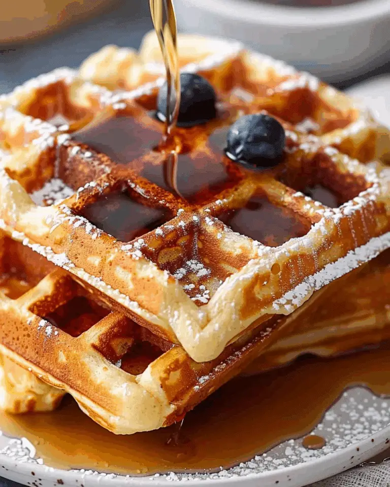 Almond Flour Waffles