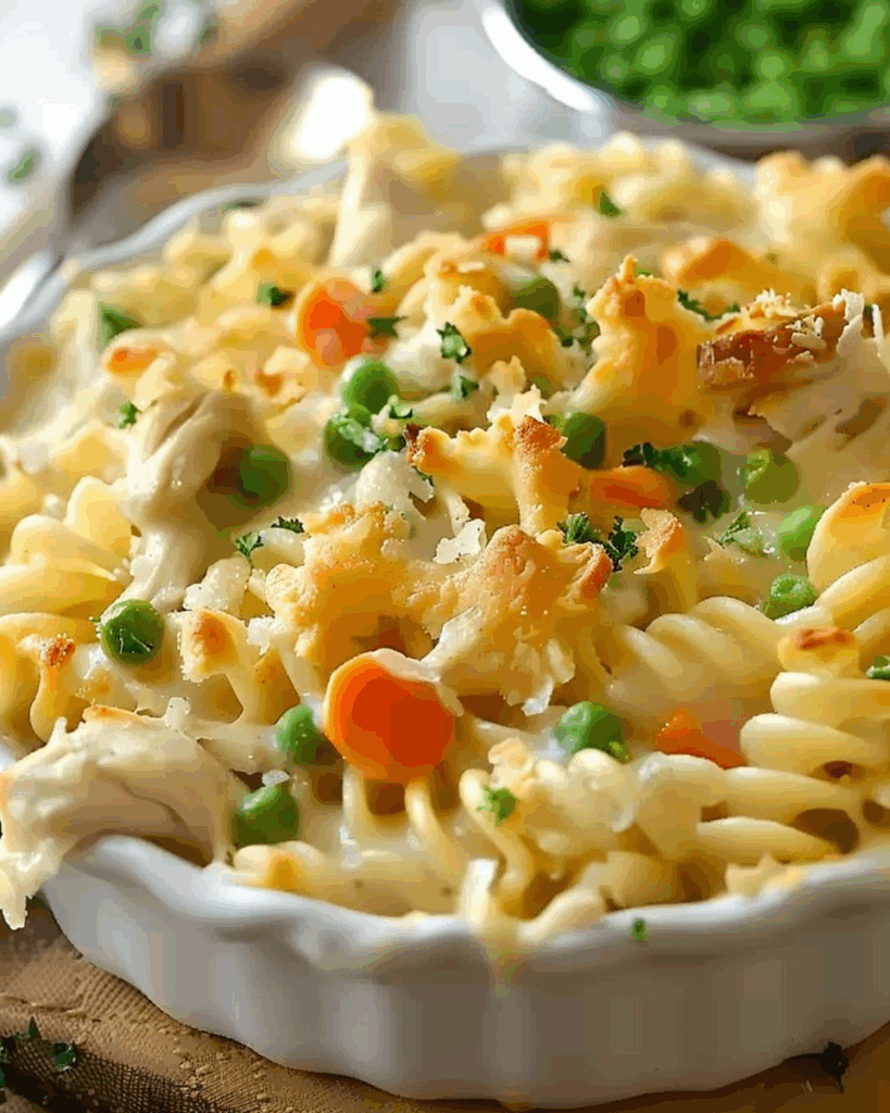 Chicken Pot Pie Pasta
