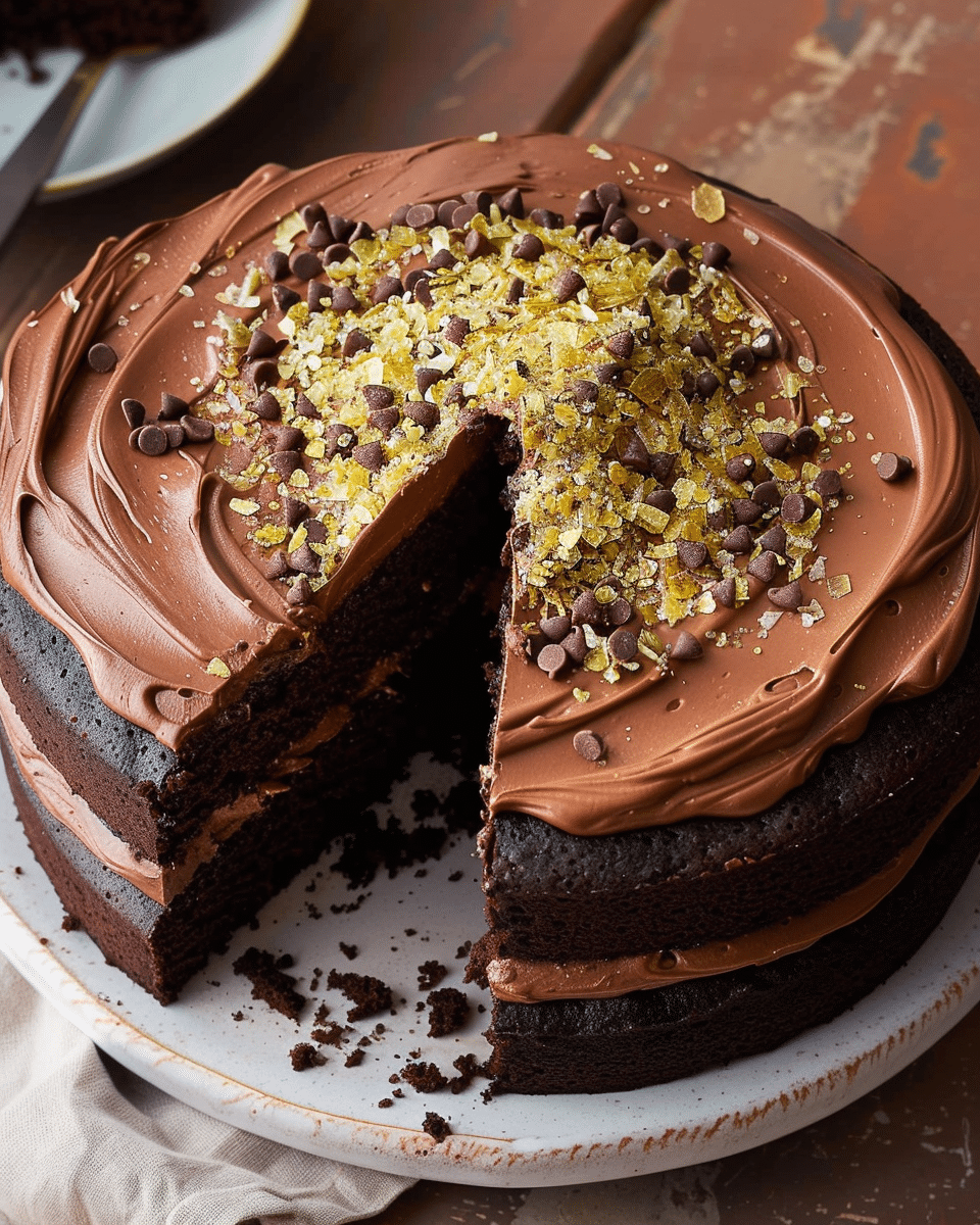 Dubai Chocolate Cake