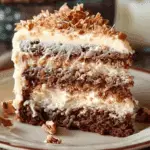 White German Chocolate Cake
