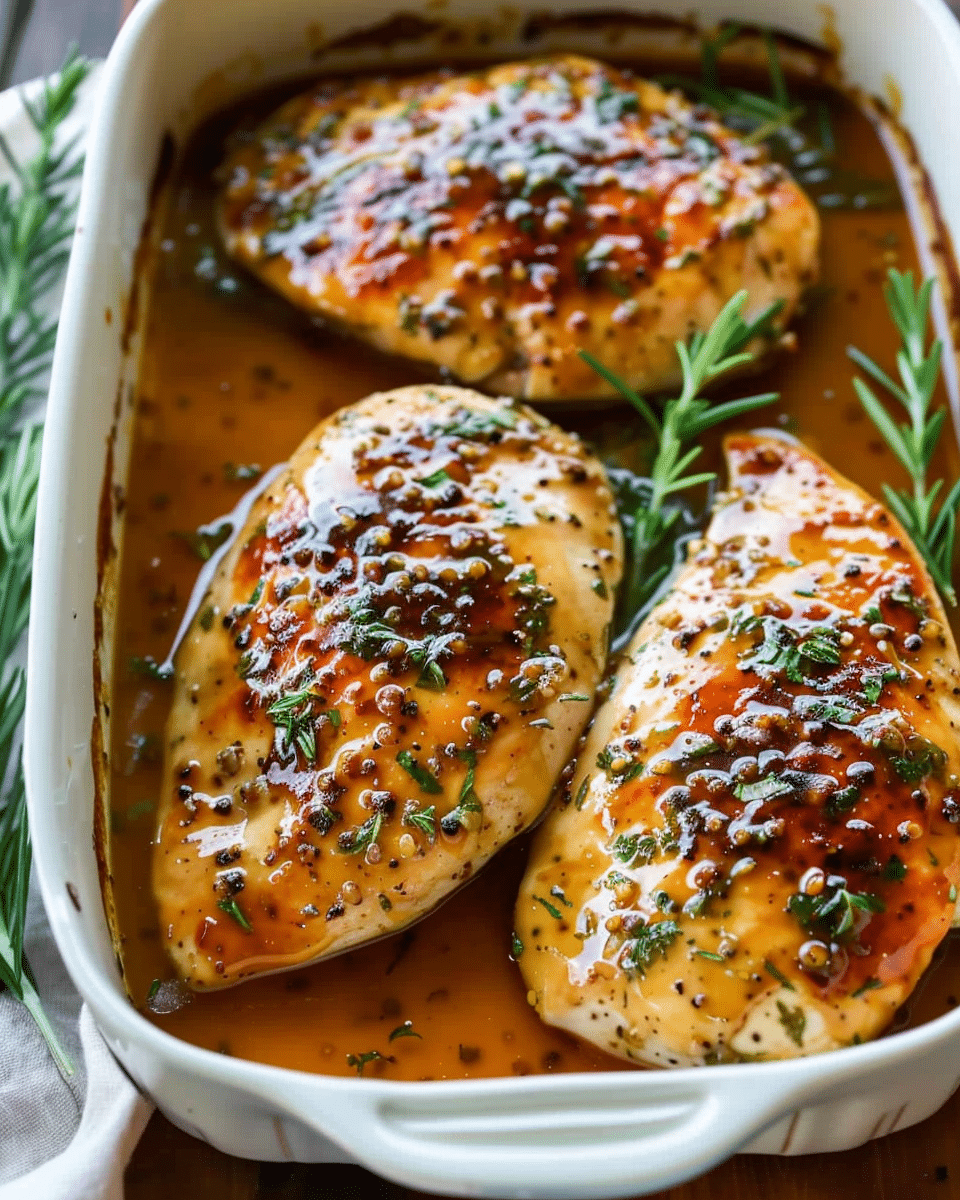 Baked Honey Mustard Chicken