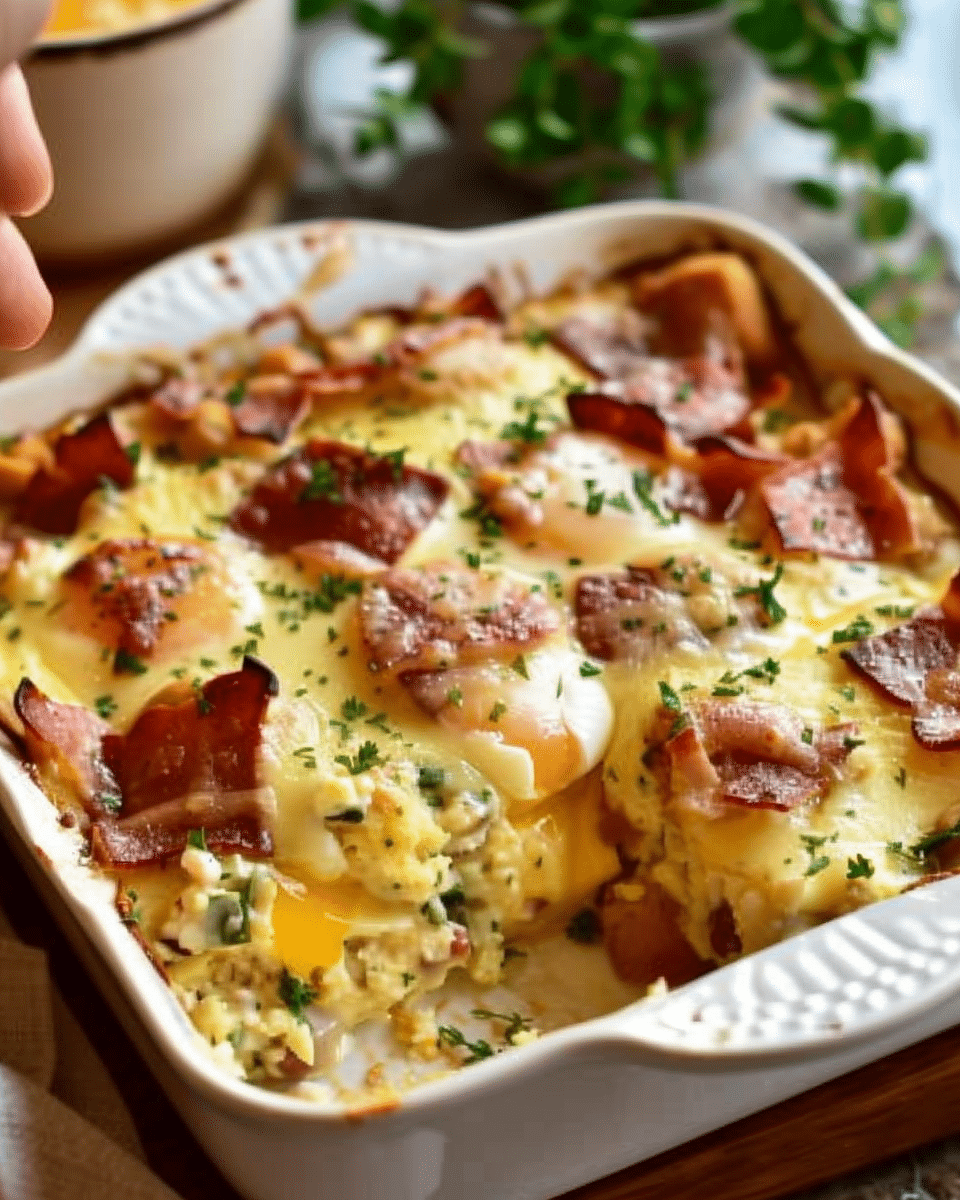 Eggs Benedict Casserole