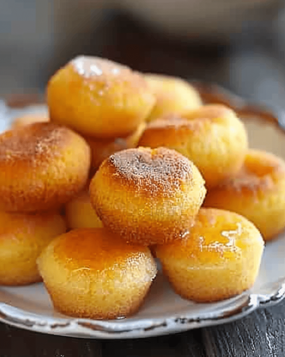 Honey Butter Cornbread Poppers
