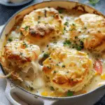Cheddar Bay Biscuit Seafood Pot Pie