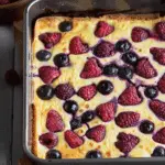 Berry Baked Yogurt