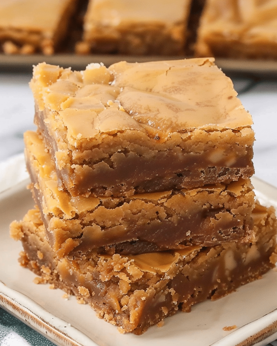Butterscotch Brownies