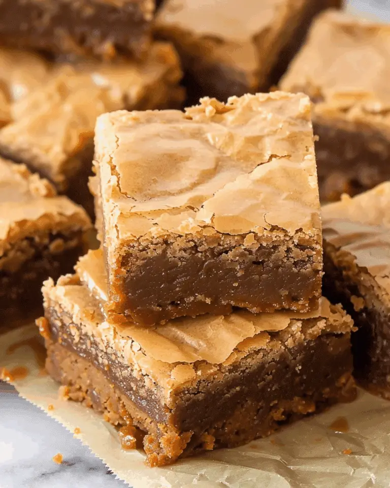 Butterscotch Brownies