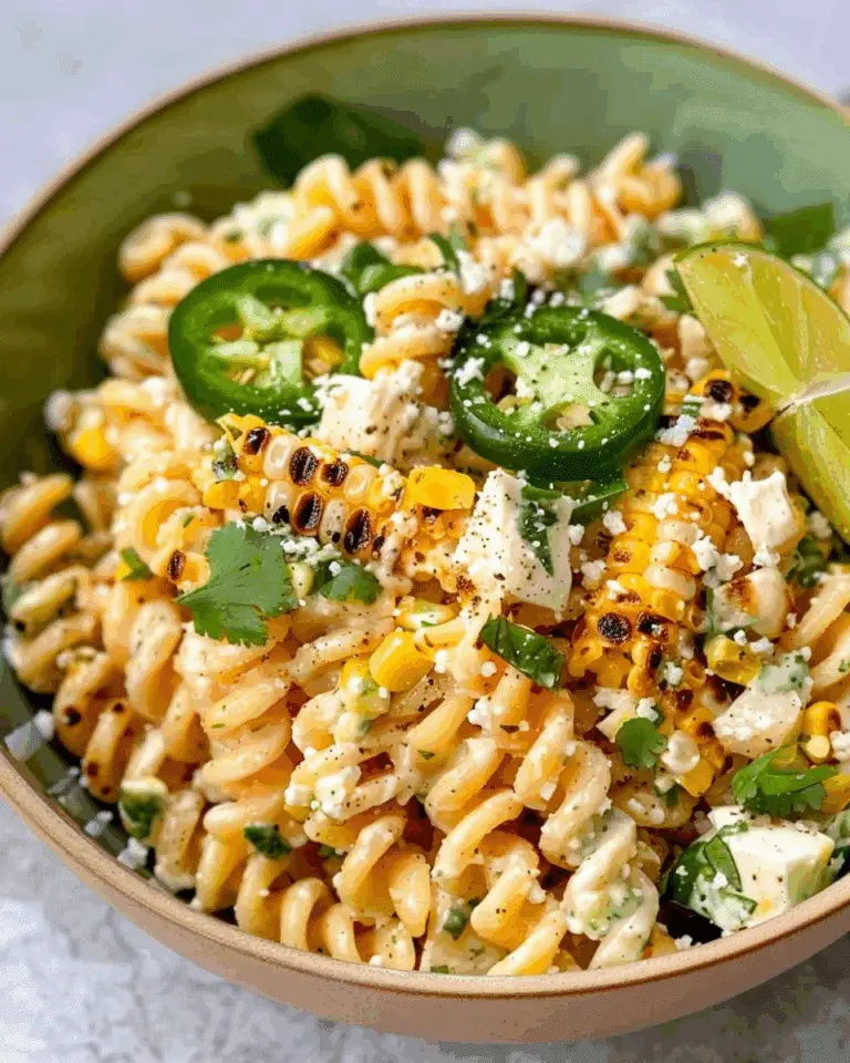 Creamy Street Corn Pasta Salad