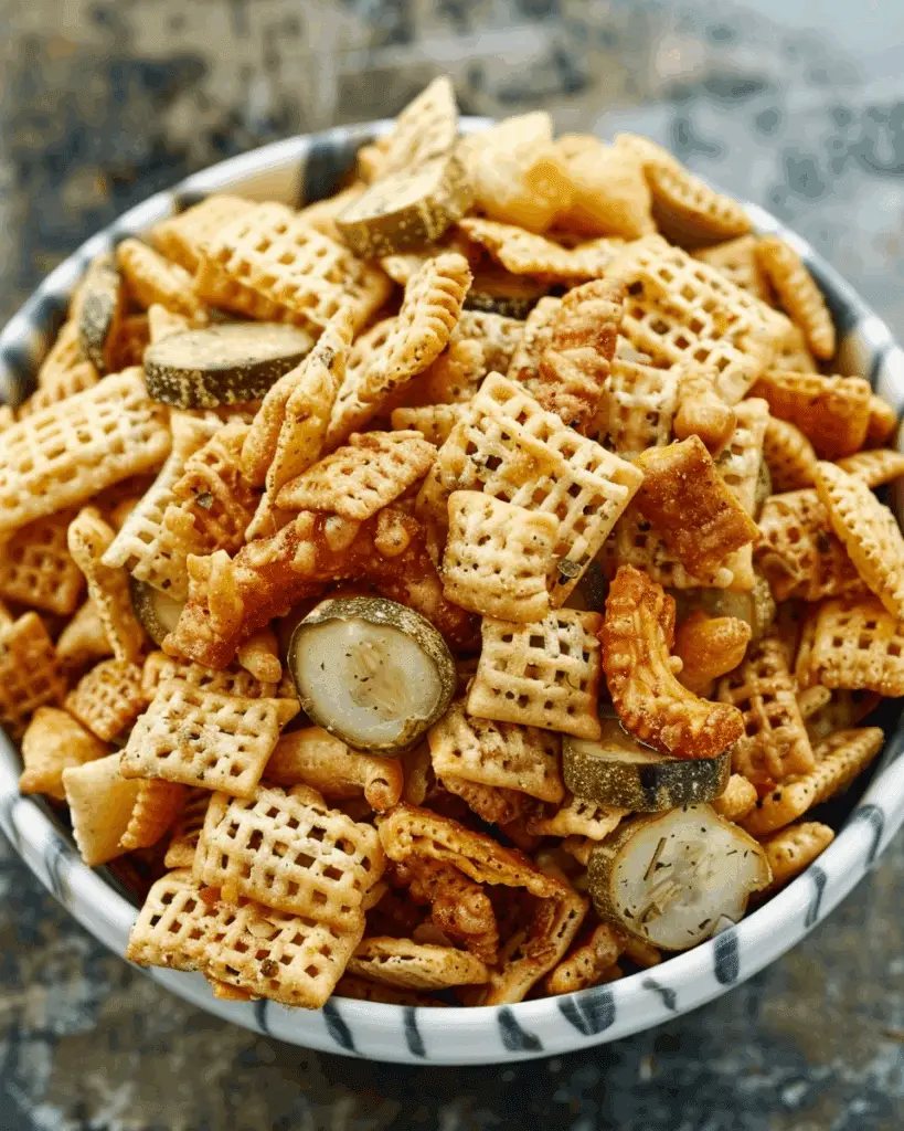Dill Pickle Chex Mix