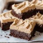 Frosted Coffee Brownies