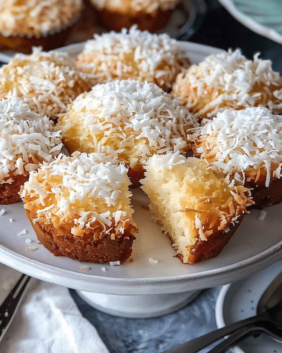 Portuguese Coconut Cakes