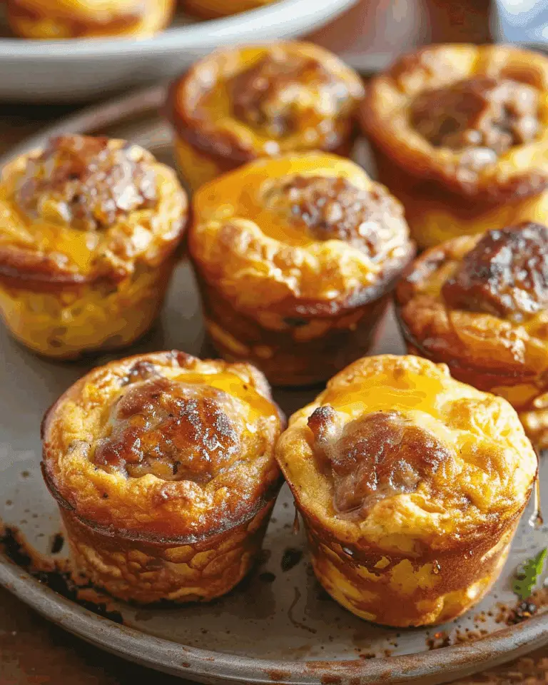 Sausage Pancake Muffins
