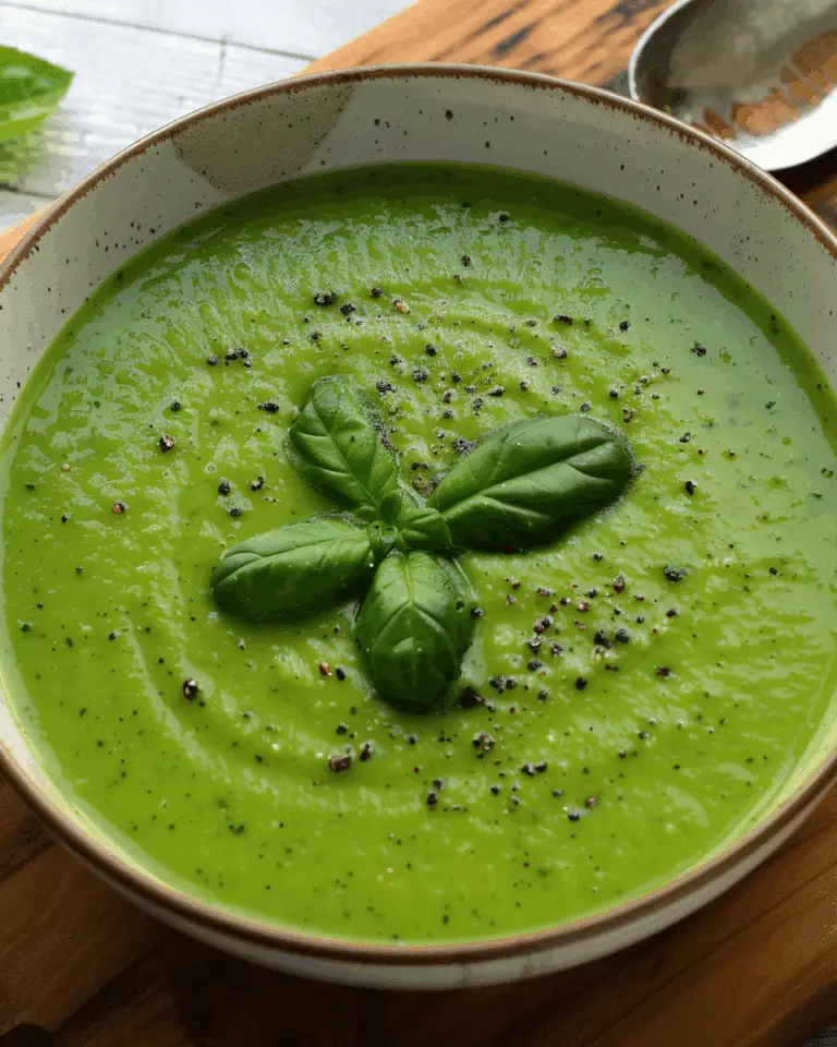 Zucchini Basil Soup