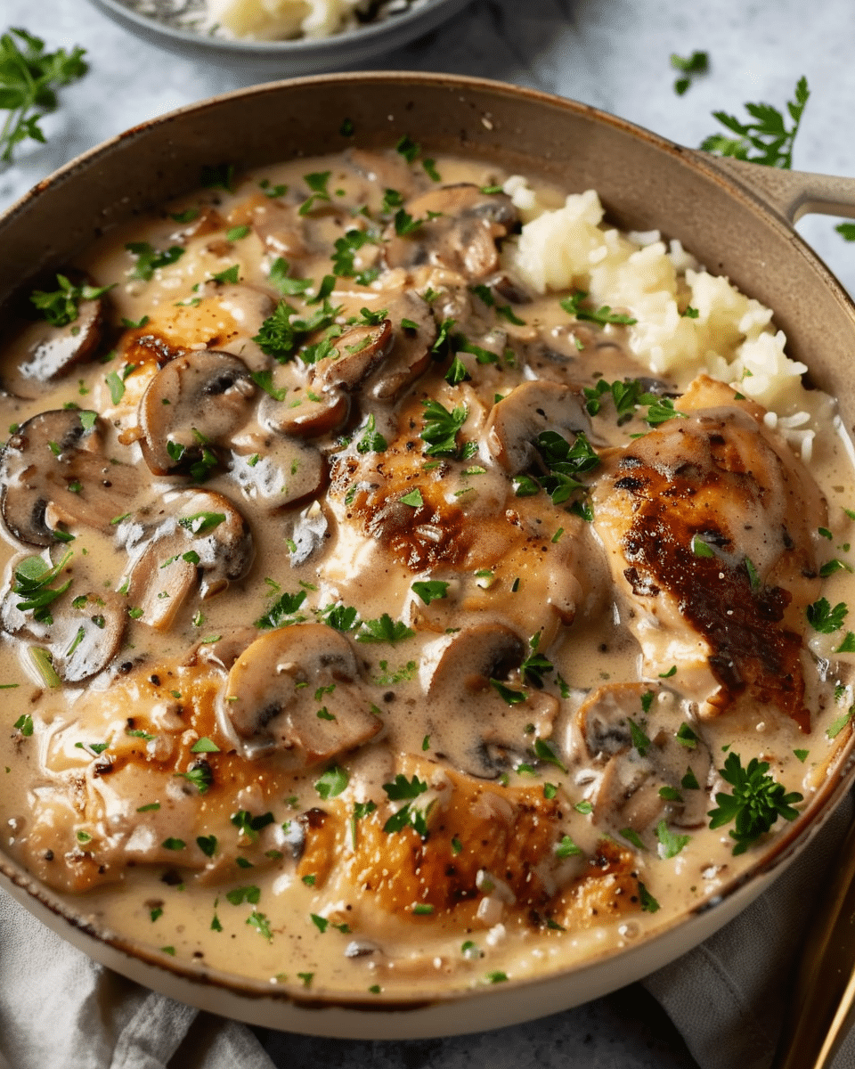Mushroom Chicken
