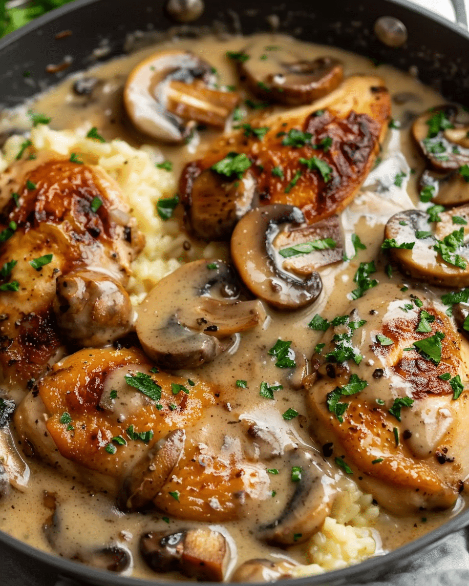 Mushroom Chicken