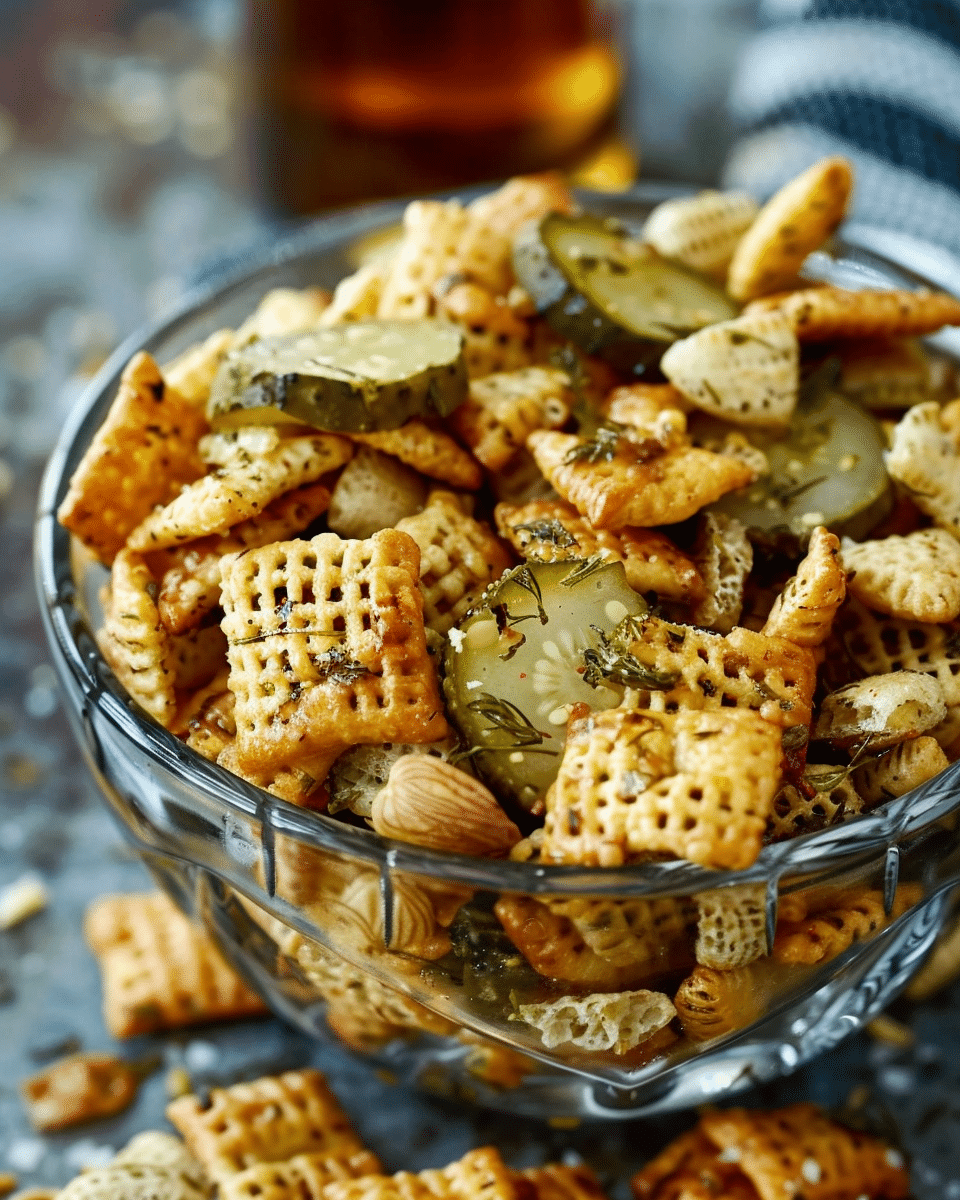 Dill Pickle Chex Mix