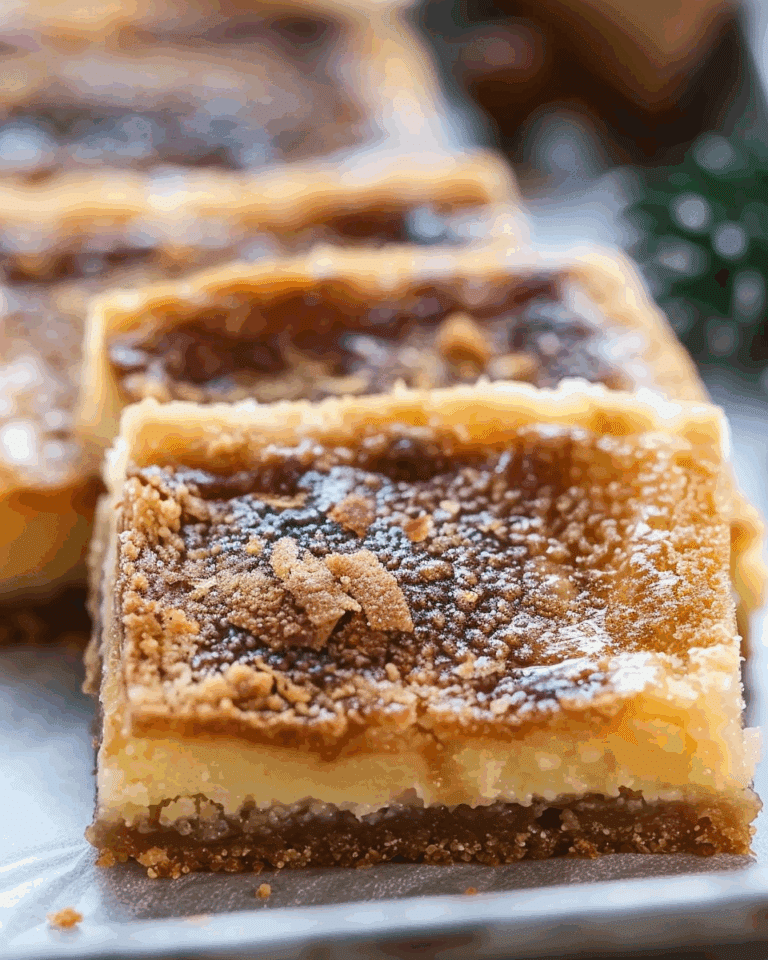 Butter Tart Squares