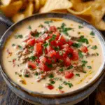 Cheesy Rotel Ranch Queso