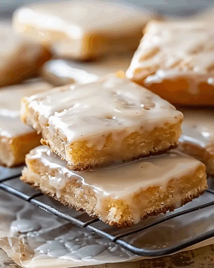 Maple Donut Bars