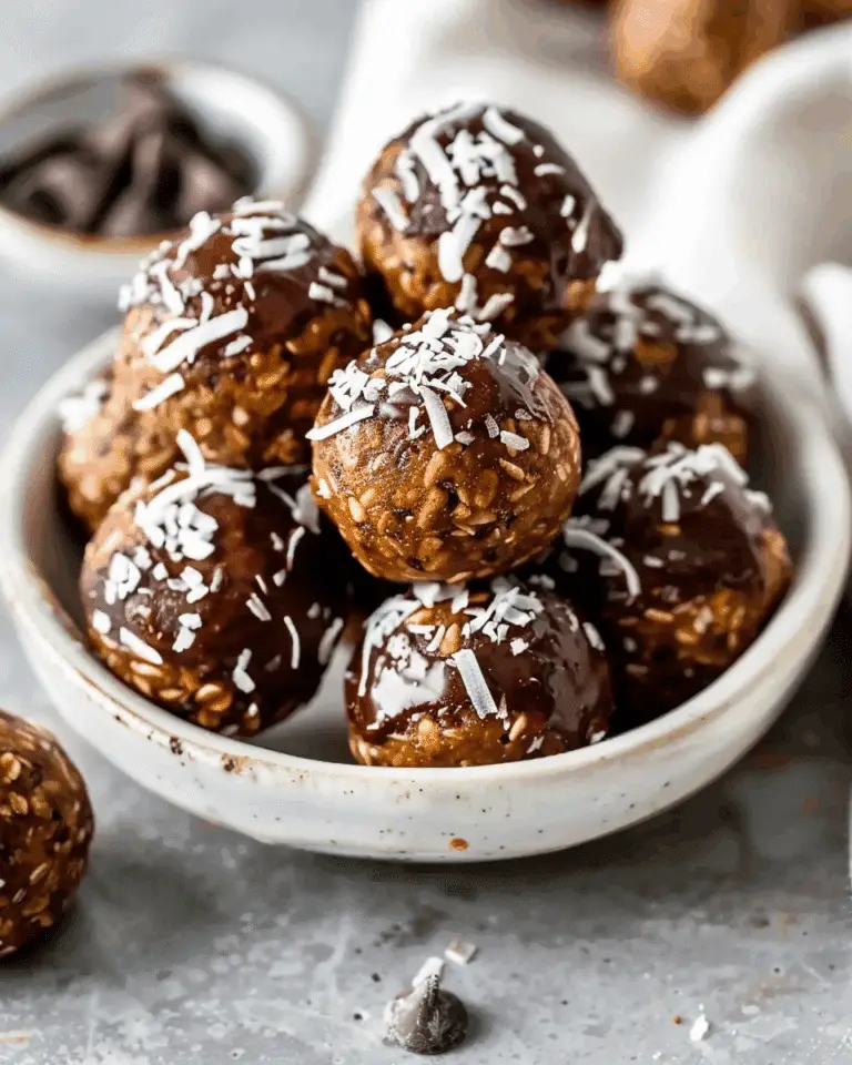 Samoa Cookie Protein Balls